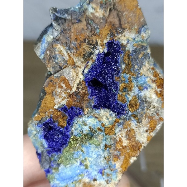 [海洋之芸]✨藍銅礦原石原礦✨ 藍銅礦 孔雀石