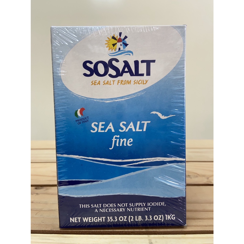 SOSALT 義大利細海鹽 1000g
