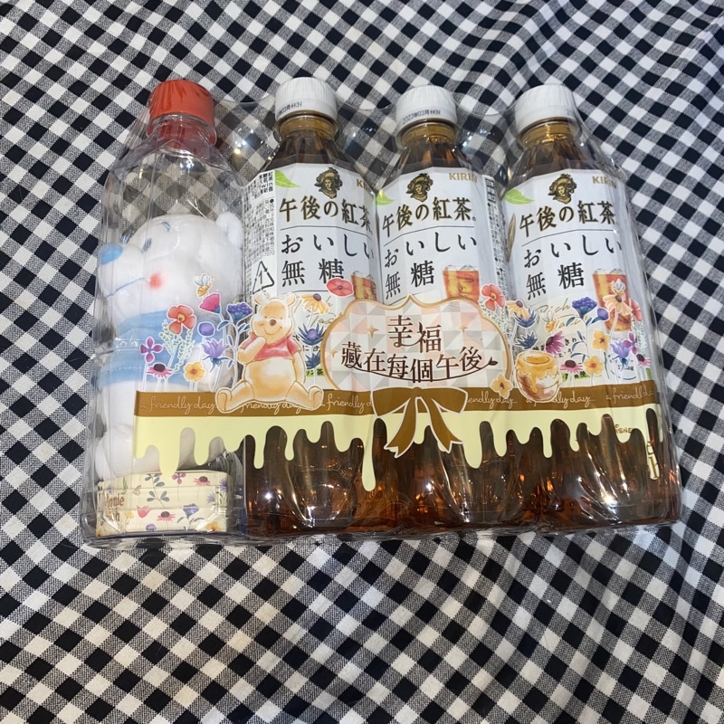 7-11午後紅茶 小熊維尼 異色小熊維尼 無糖紅茶