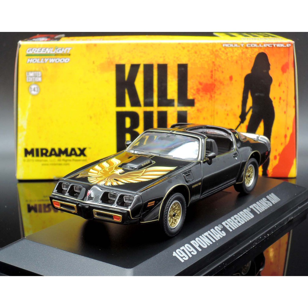 【MASH】[現貨特價]  Greenlight 1/43 Pontiac Firebird Trans Am 追殺比爾