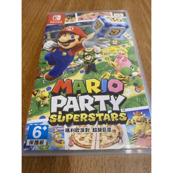 （二手）NS瑪利歐派對 超級巨星Mario Party Superstars 中文版