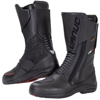 【德國Louis】VANUCCI VTB20 摩托車靴 黑色SympaTex防水透氣膜牛皮機車鞋休旅長靴編號219095