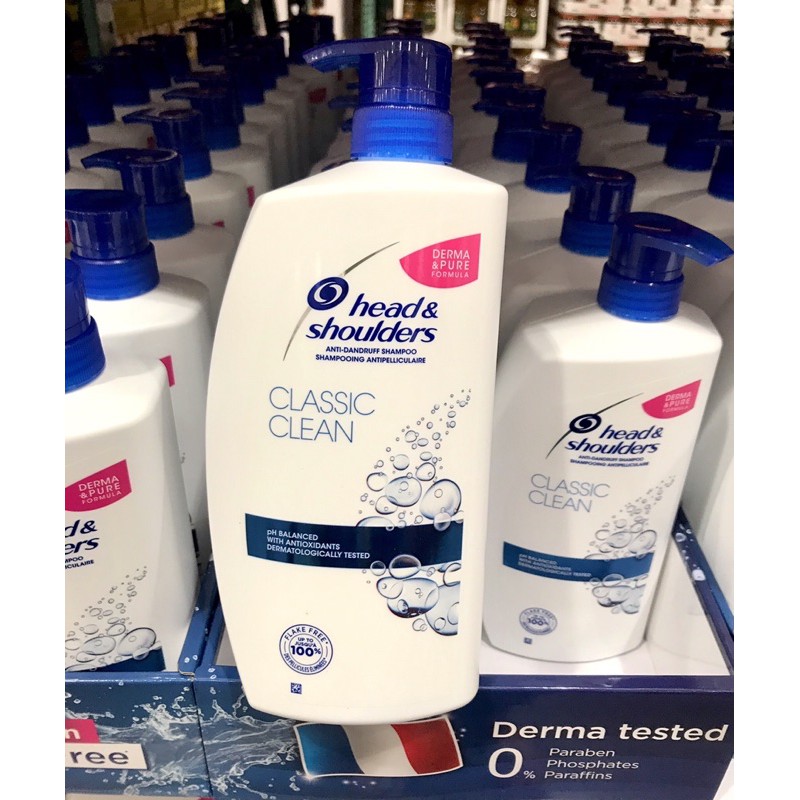 Costco好市多 HEAD&amp;SHOULDERS 海倫仙度絲抗屑洗髮乳 1L  洗髮精 歐洲進口升級配方