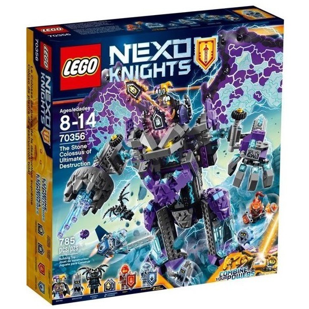 LEGO 樂高 未來騎士團系列 NEXO KINGHTS 70356 終極毀滅巨石獸 全新未拆