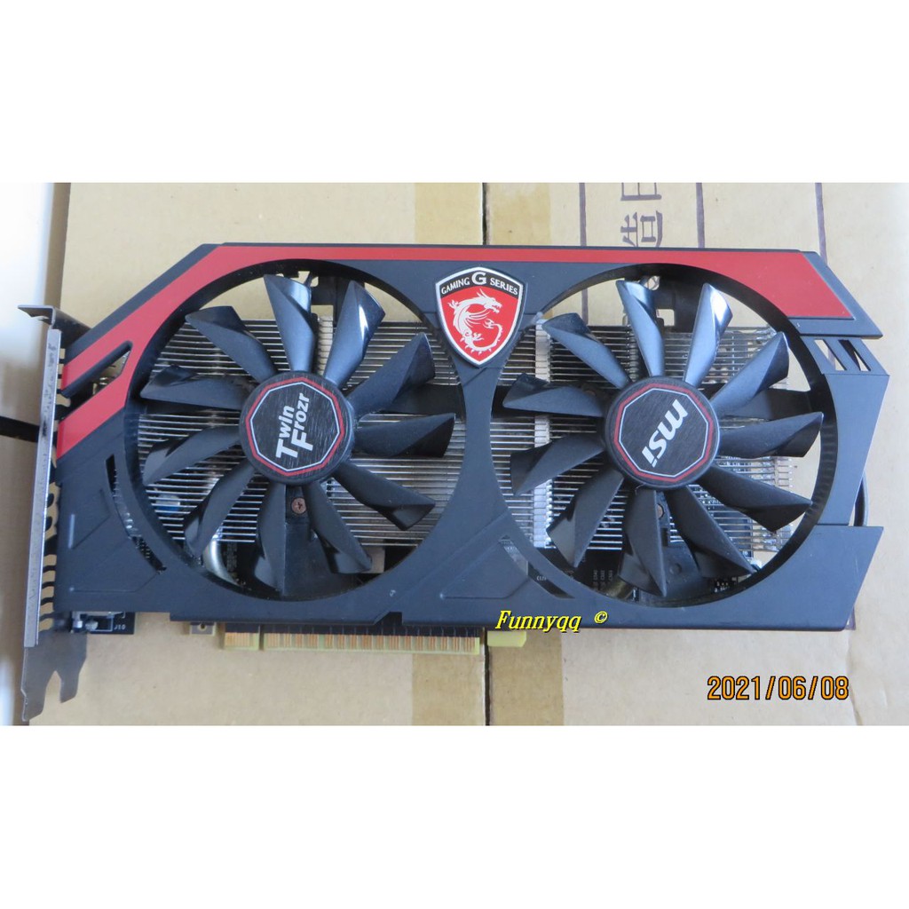 MSI GTX750TI 2GD5 顯示卡