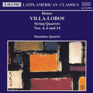 *MARCO POLO 古典音樂*Villa-Lobos String Quartets Nos 8223391E34