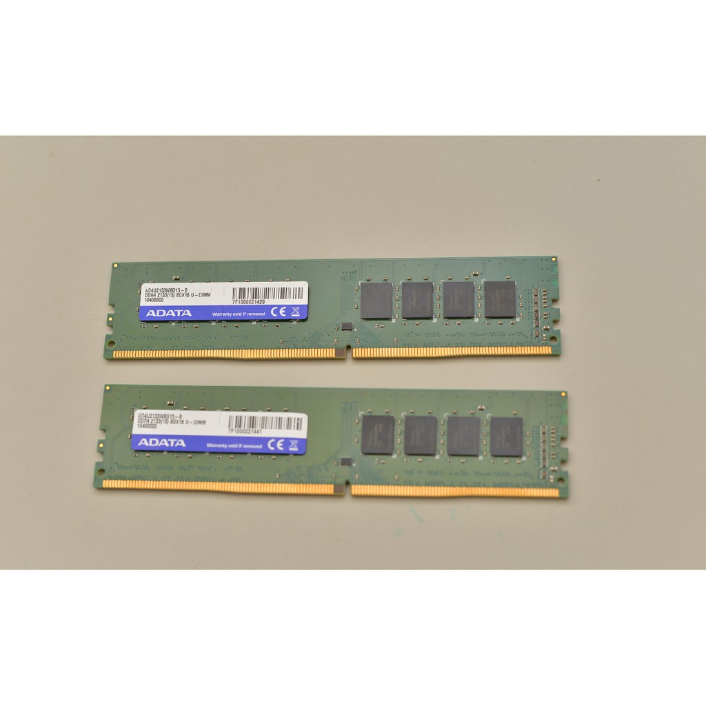 威剛A-DATA DDR4 2133 8GB 8G 終身保固/雙面/1.2V/桌上型 記憶體