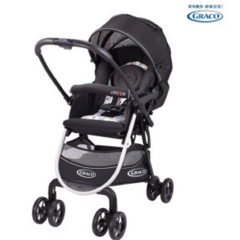 【Graco】購物型雙向嬰幼兒手推車(城市商旅CITIACE 千鳥格)