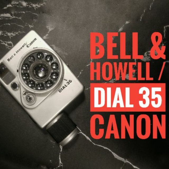Bell &amp; Howell / Canon DIAL 35 菜刀機 + KONICA BigMini HQ BM300