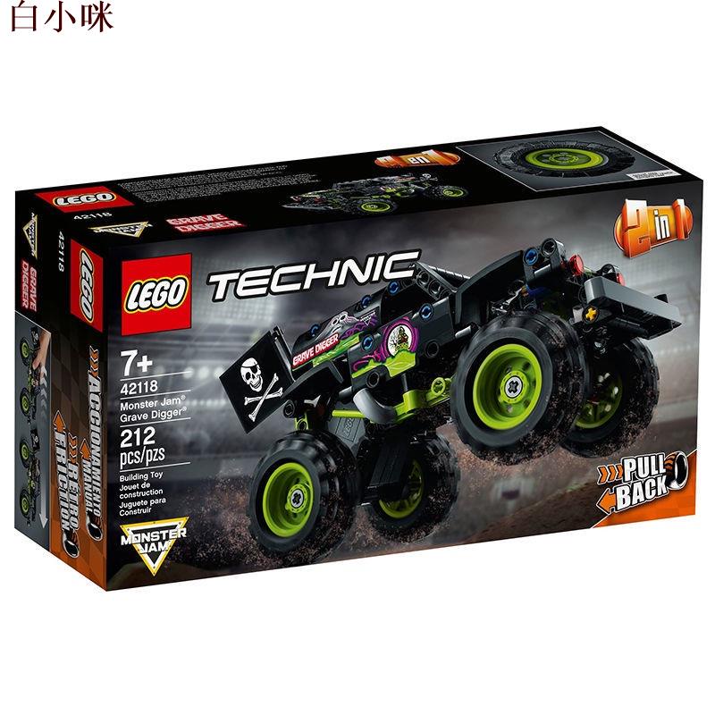 【正品】LEGO樂高42118大腳車42119卡車回力車科技系列積木玩具