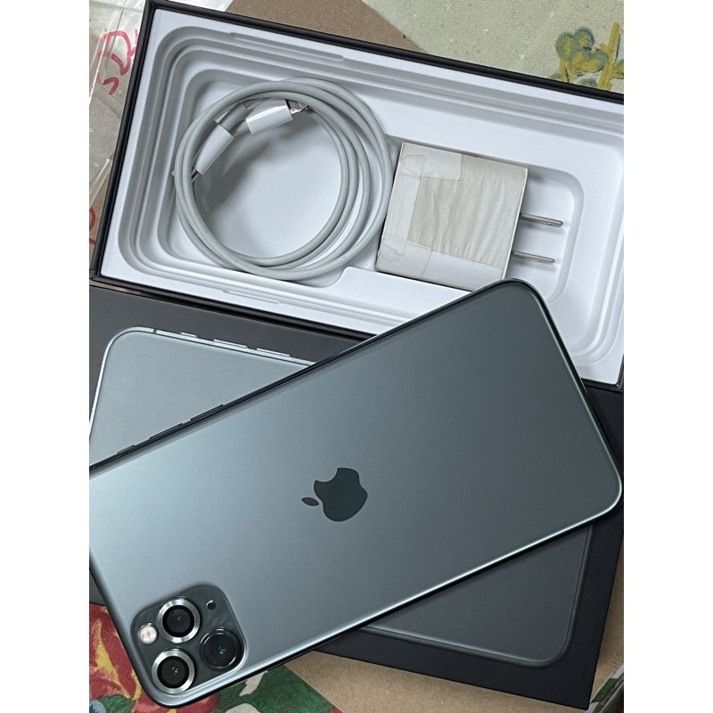 Apple iPhone 11 Pro Max 256G夜幕綠 二手機 9.9成新