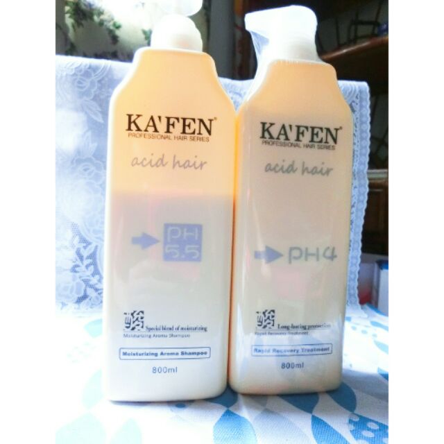 KA`FEN亞希朵 酸蛋白保濕洗髮精加滋養霜一組