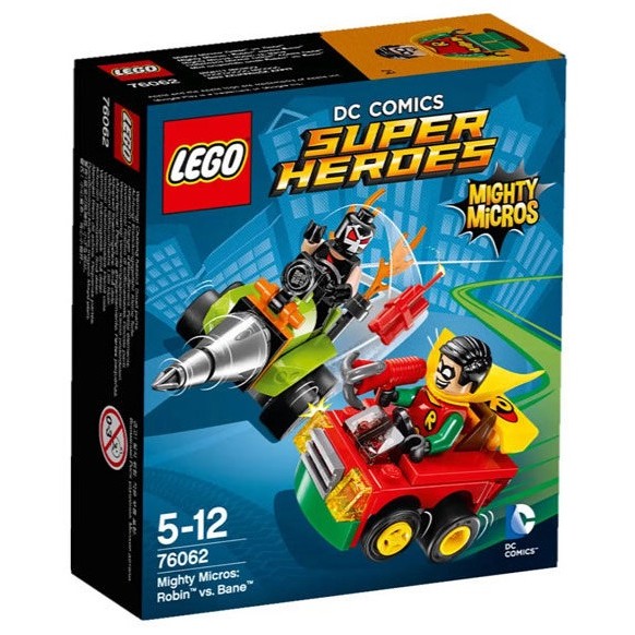 LEGO 樂高 76062 超級英雄  Micros 羅賓 vs 班恩 碰碰車 SUPER HEROES