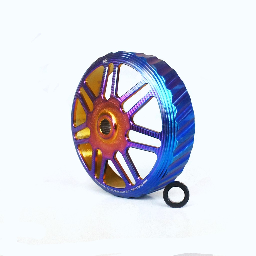 【MB機車兄弟】Vespa Sprint 150 i-Get ABS 黑POWER系列 輻射鈦金 斜溝碗公 離合器外蓋