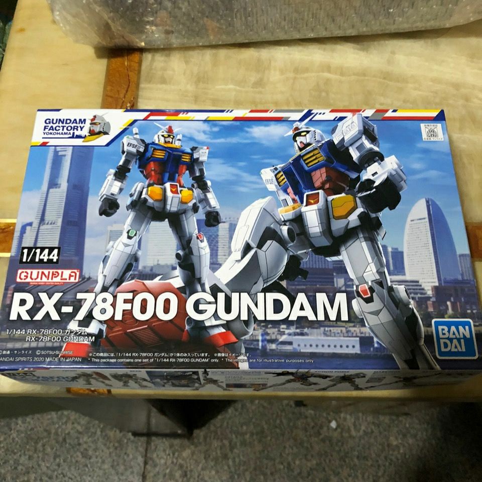 現貨 日版 地區限定 1/144 RX-78F00 橫濱 鋼彈 紀念 初鋼 rx-78 hg 無格納庫版