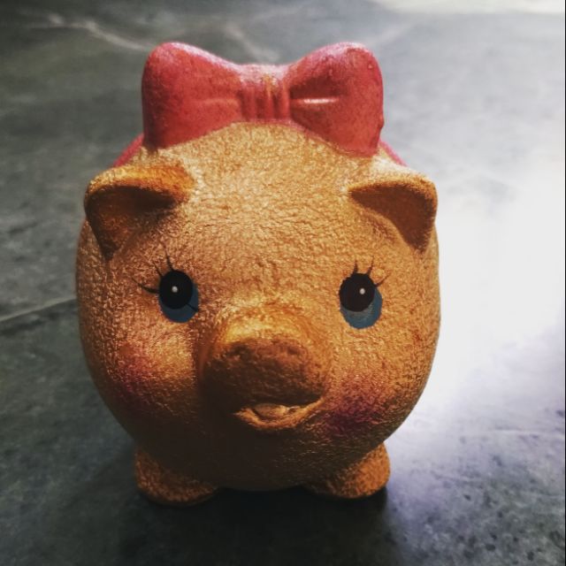 可愛金豬存錢筒