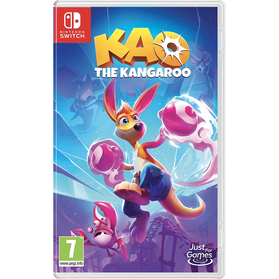 【皮克星】現貨 任天堂 NS Switch 袋鼠小天王 簡體中文版 Kao the Kangaroo 袋鼠闖天關