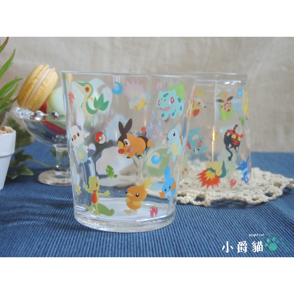 日本 skater 寶可夢 水杯 皮卡丘 神奇寶貝 太陽月亮 火斑喵 木木梟 球球海獅 茶杯 漱口杯 杯子 派對 塑膠杯