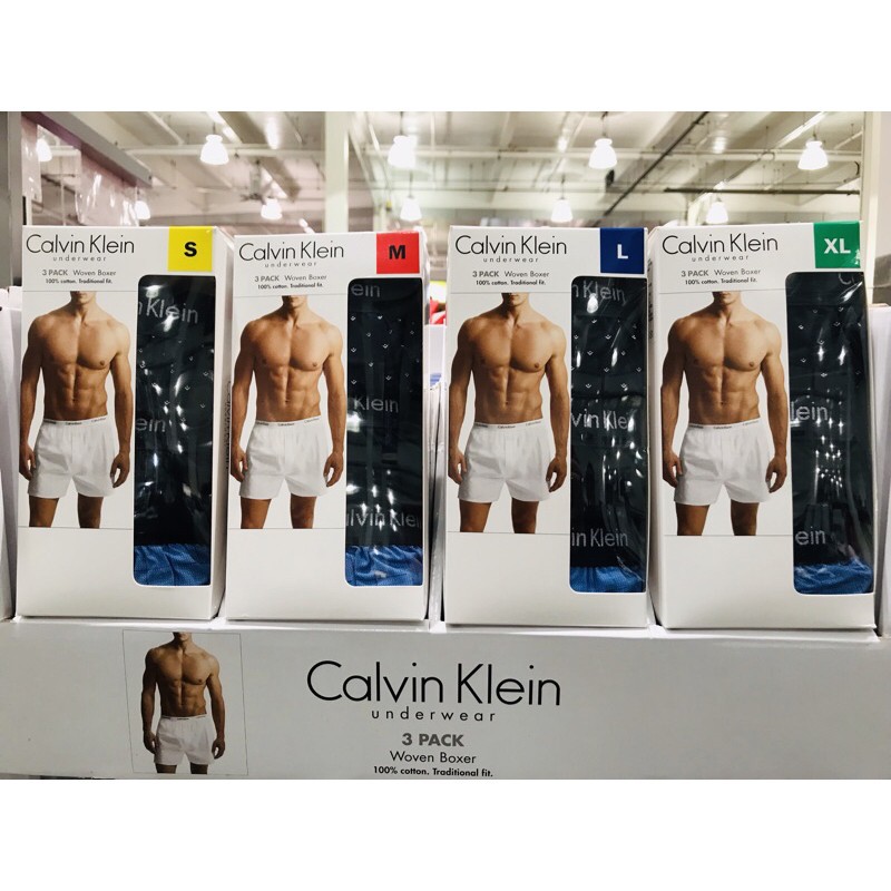 [好市多ng系列]Calvin Klein 進口男棉質內褲3入組