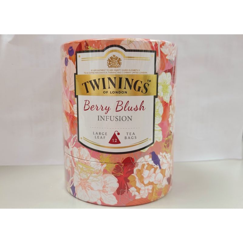 波蘭 Twinings 唐寧 胭脂莓果茶 3g 12入 三角茶包 原裝封膜