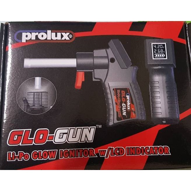 天母168  全新 Prolux 2207A Lipo 液晶顯示槍型電夾組 附電池 USB 充電線