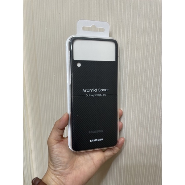 三星Samsung Galaxy Z Flip3 5G Aramid 原廠保護殼 原廠盒裝 摺疊機手機殼