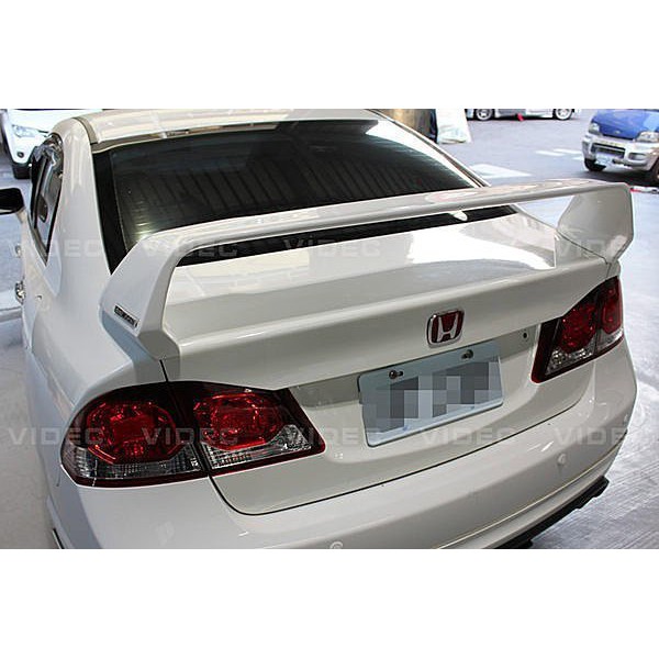 巨城汽車精品 HID HONDA 本田 CIVIC 喜美八代 無限尾翼 擾流板 材質 ABS 價格含烤漆 MUGEN12