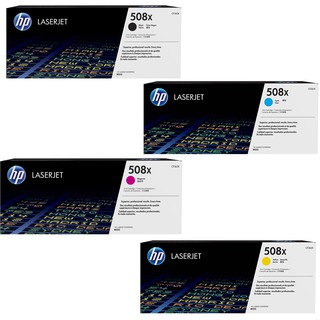 HP 508X 一組四色 CF360X+CF361X+CF362X+CF363X 原廠碳粉匣《贈100元7-11禮券》