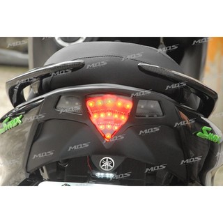 MOS 530造型尾燈飾蓋 尾燈飾蓋 玻璃纖維 ★朝幸機車行★ SMAX 155 SMAX ABS 二代 SMAX