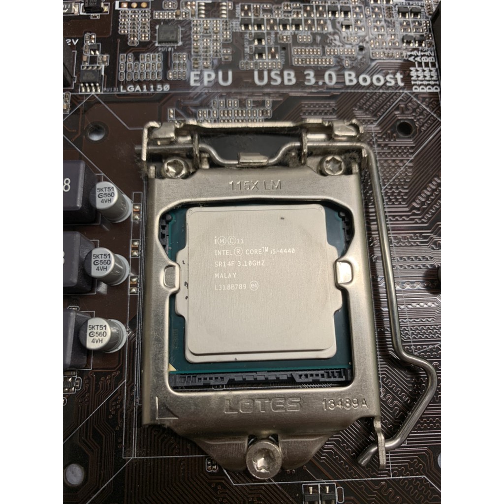 intel i5 4440處理器 可加主機板 asus b85mG 送 4g ram