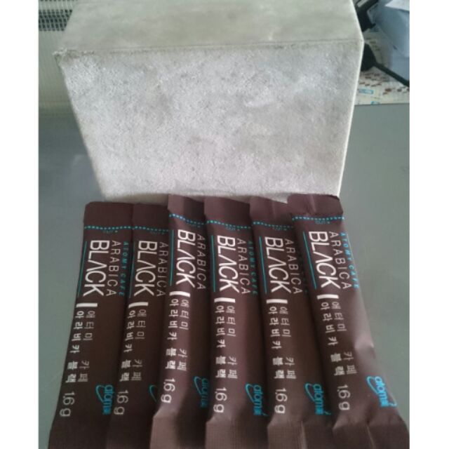 （分享包）韓國 Atomy艾多美 阿拉比卡哥倫比亞即溶黑咖啡粉 10小包