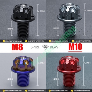 摩托車通用後視鏡堵頭後視鏡螺絲 M8 M10 後視鏡孔塞
