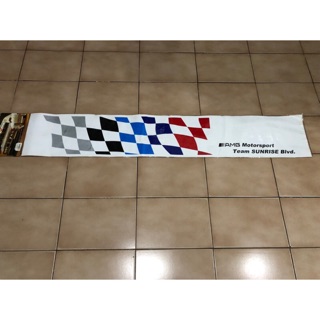 【Max魔力生活家】AMG MOTOR SPORT 前擋風玻璃貼紙 擋風玻璃遮陽貼紙 (賠售出清)