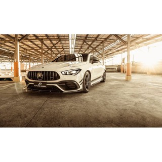 【政銓企業】W118 CLA 45 AMG 專用 FD品牌 高品質 卡夢 四件式 前保桿 風刀組 免費安裝