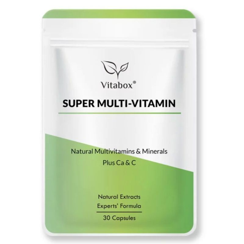 【全能專科】Vitabox® 天然萃取蔬果綜合維生素B群礦物質(鈣&C加強配方)
