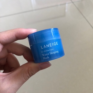 韓國 LANEIGE 蘭芝 晚安凍膜 凍膜 面膜 晚安面膜 15ml 原味 旅行 隨身 小包裝 隨身瓶