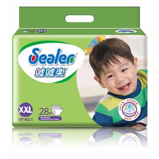 （（（現貨）） 箱購免運費 Sealer噓噓樂輕柔乾爽嬰兒紙尿褲 M L XL XXL