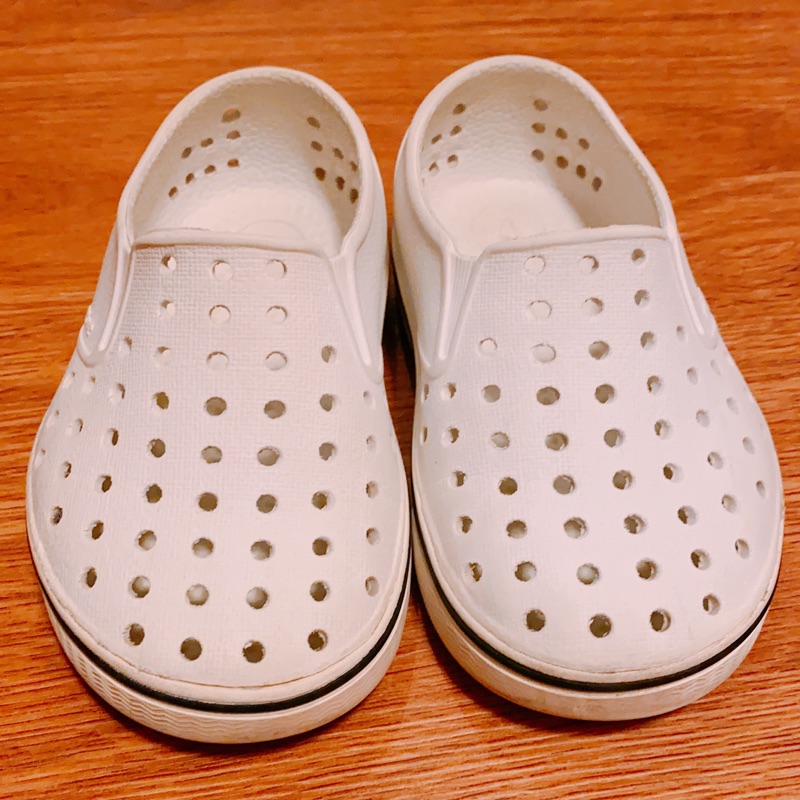二手童鞋 native 白色 C7 童鞋