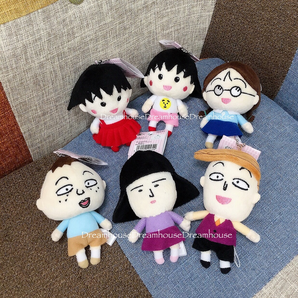 日本帶回 櫻桃小丸子 小丸子 小玉 永澤 野口 花輪 玩偶 吊飾娃娃 吊飾 掛飾 娃娃 填充玩具