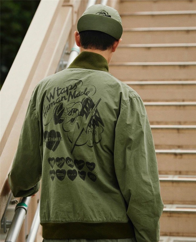 佐野玲於着用 Wtaps human made TANKERS JACKET-