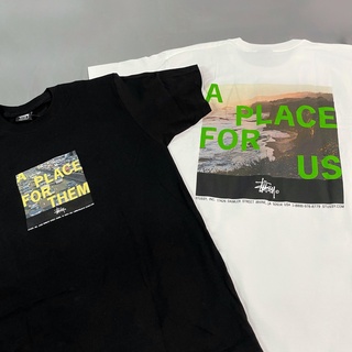 【Faithful】STUSSY PLACE FOR US TEE【1904813】黑白 短TEE