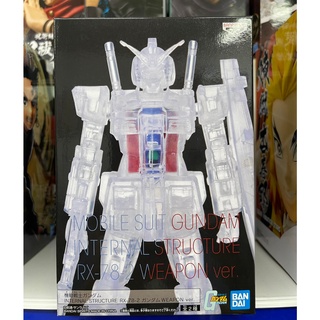 代理版 景品 INTERNAL STRUCTURE RX-78-2 Ver. 鋼彈 RX78 40週年 景品 透明款