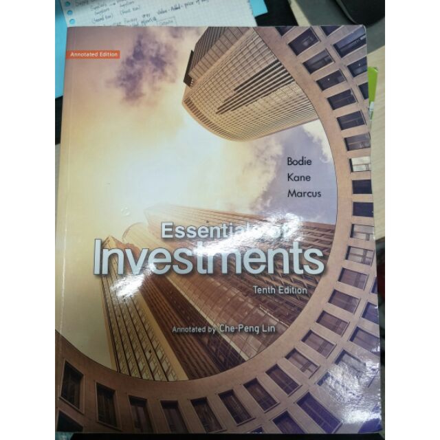投資學
Essentials of Investments10-e