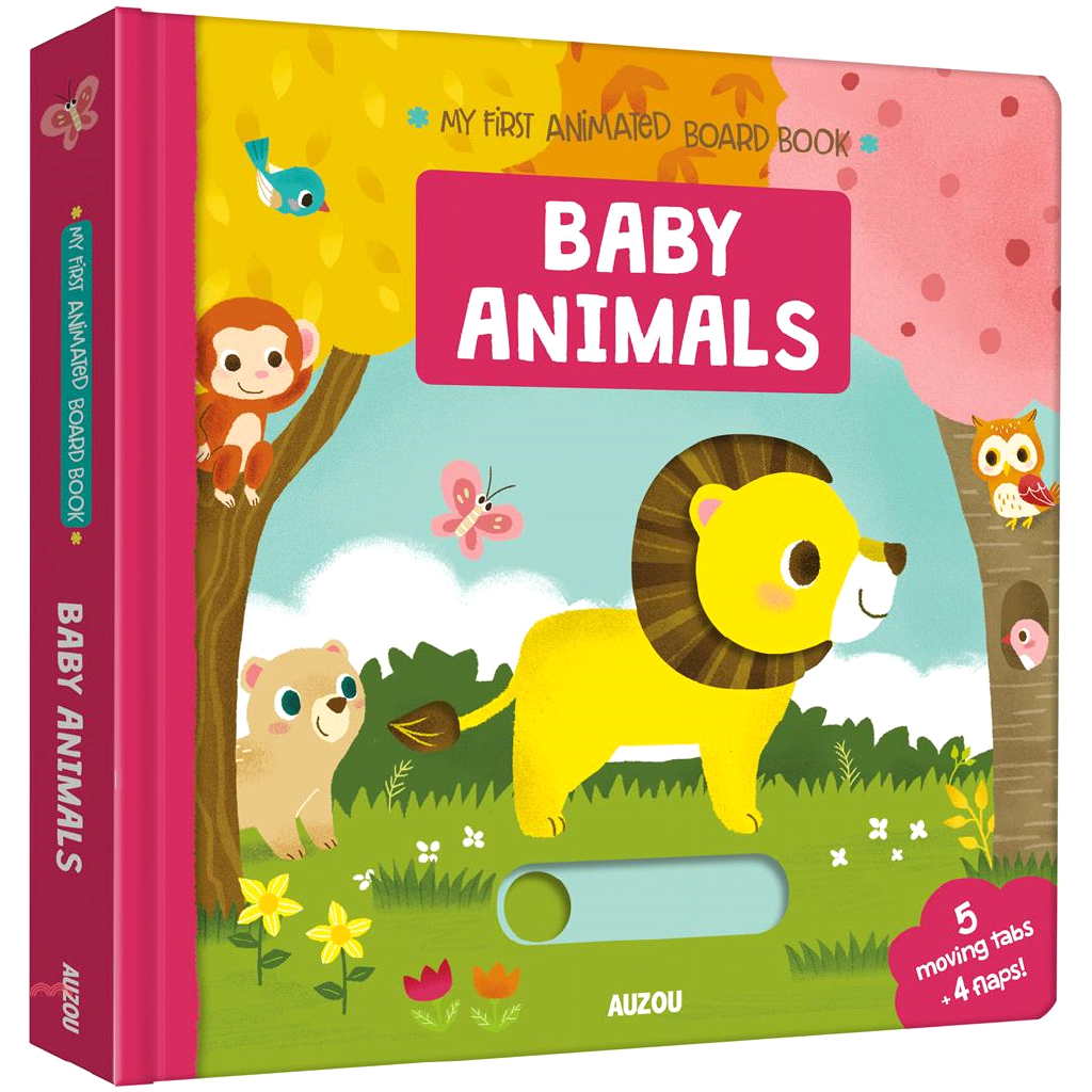 My First Animated Board Book：Baby Animals（外文書）