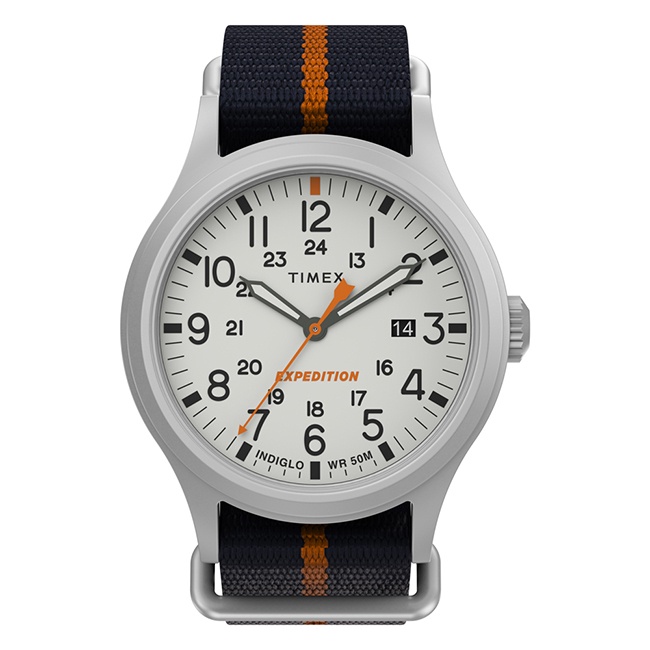 【TIMEX】天美時 遠征系列 探險手錶 (白x橘 TXTW2V22800)