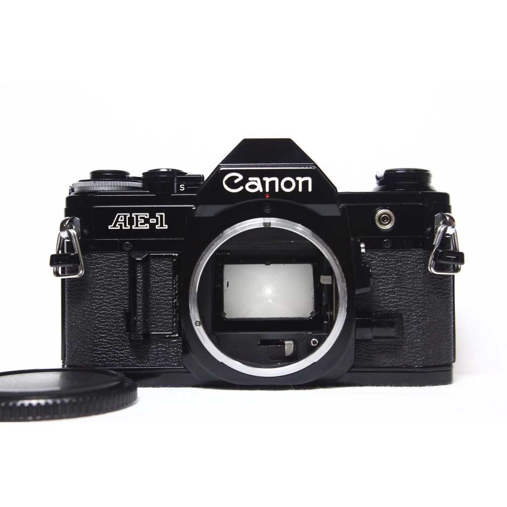 【杉日】Canon AE-1 底片相機 機身 快門先決 全手動 黑色 機身 單眼 135底片 菲林 AE1