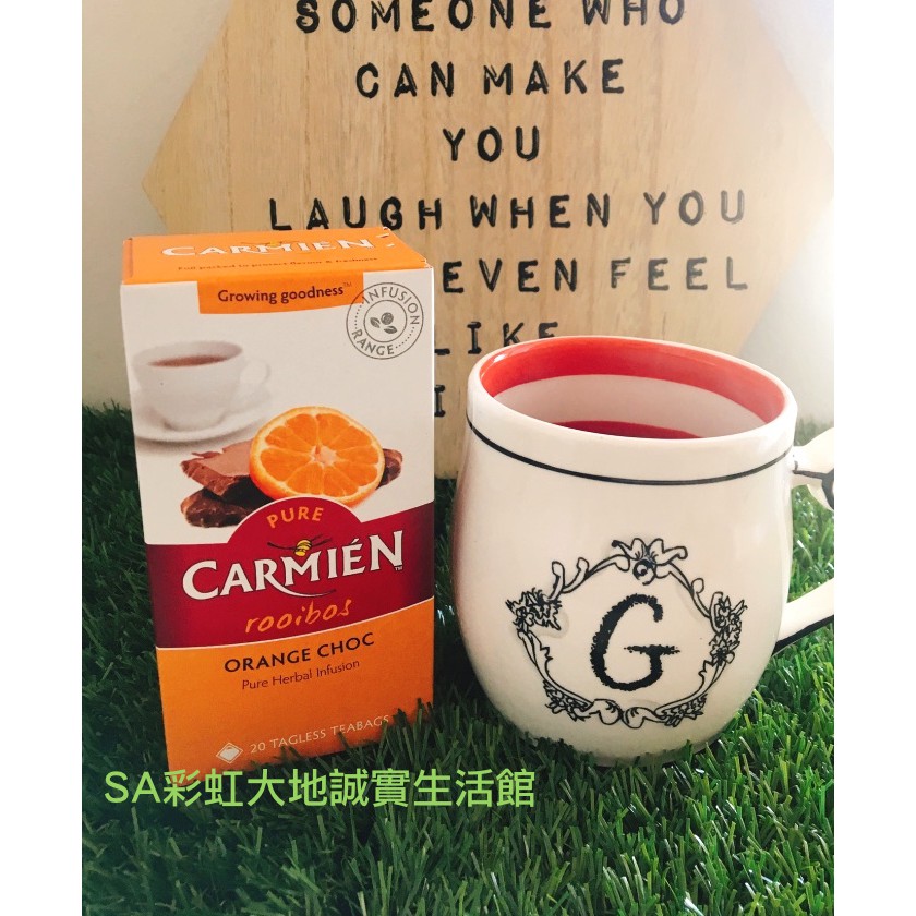 南非帶回_南非有機國寶茶Carmien Tea_Rooibos Tea_Pure_ Orange Choc 巧克力香橙