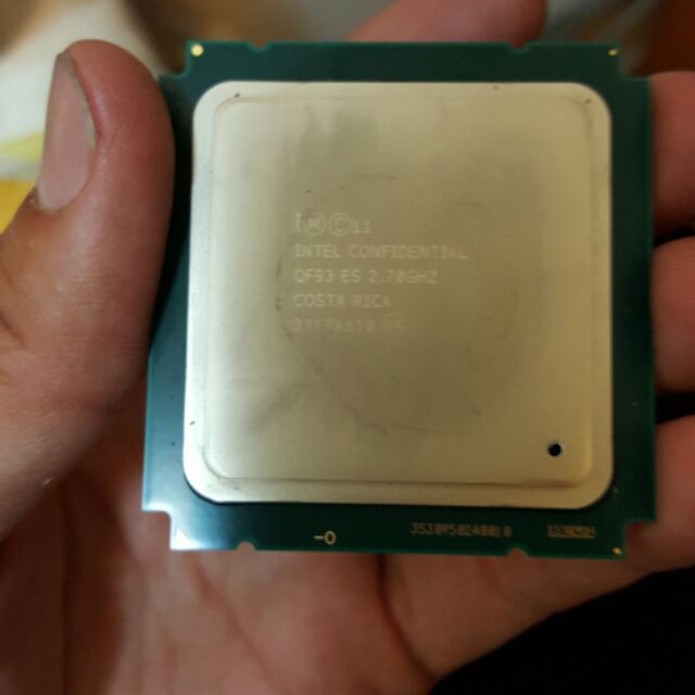 Intel e5 2697 v2 中央處理器 CPU qs正顯