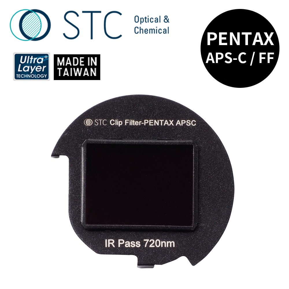 【STC】Clip Filter IR Pass 720nm內置型紅外線通過濾鏡 for Pentax FF/APS-C