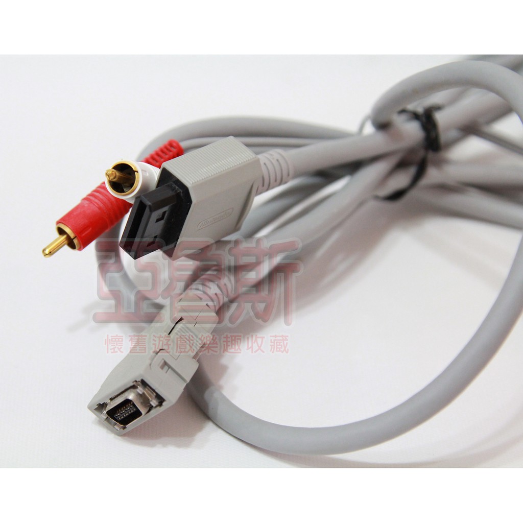亞魯斯 Wii 任天堂專用原廠d端子線rvl 012 中古商品 看圖看說明 蝦皮購物